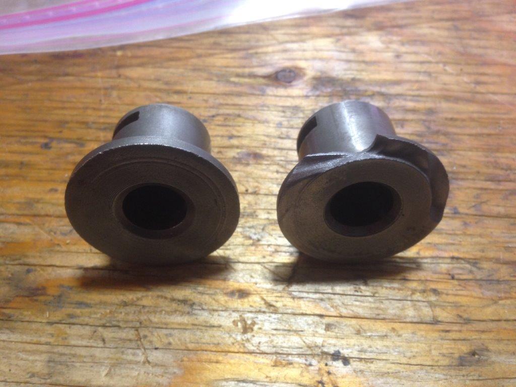 If your bushing looks like the one on the right, you should consider replacing it :)
