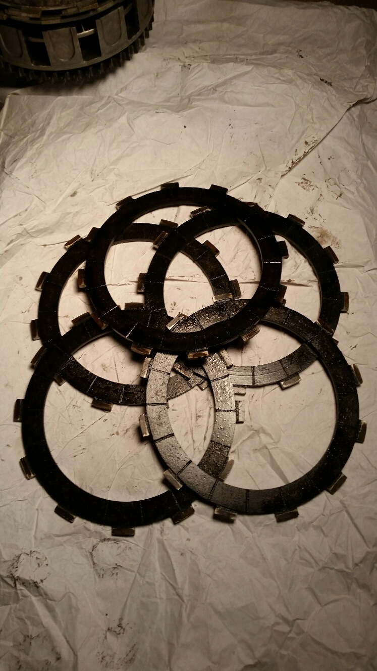 Old Friction Plates