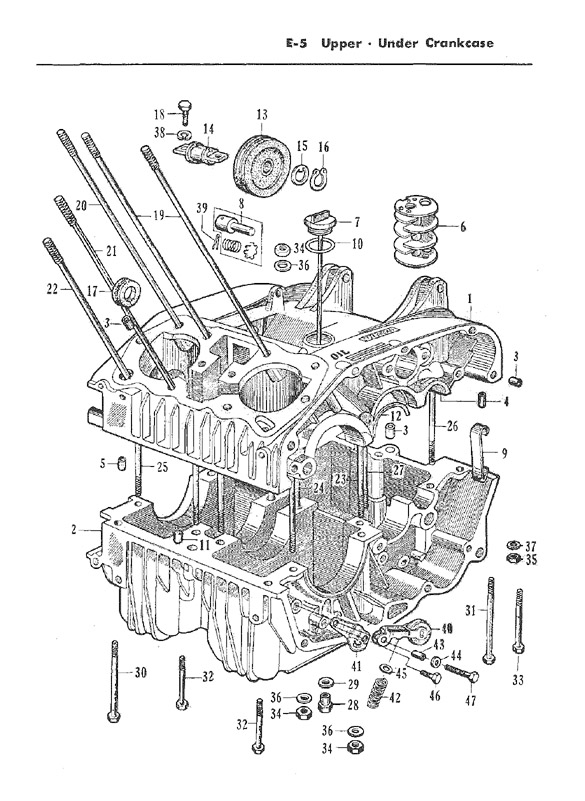 Parts Manual  Honda Cb72  Cb77  Cp77  Cyp77