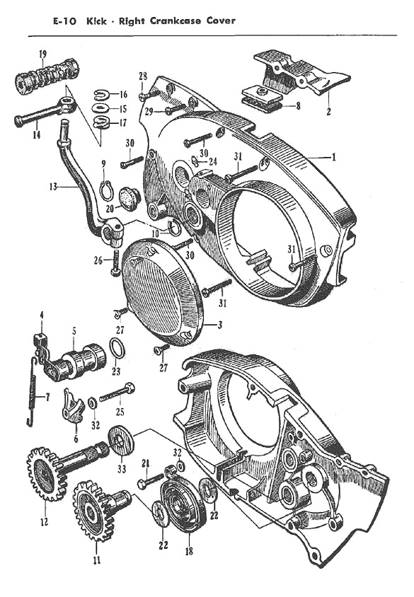 Parts Manual  Honda Cb72  Cb77  Cp77  Cyp77