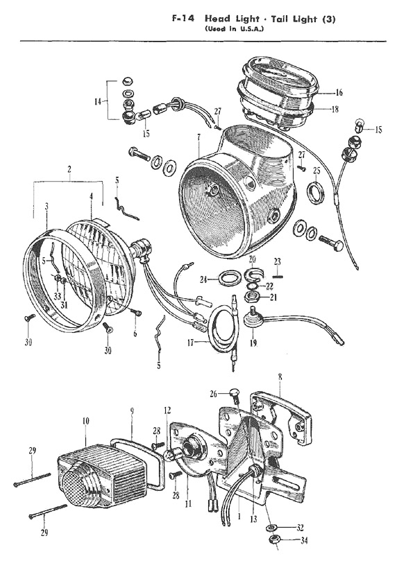 Honda cb77 parts manual