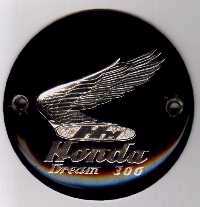 Honda 300 tank badges #4