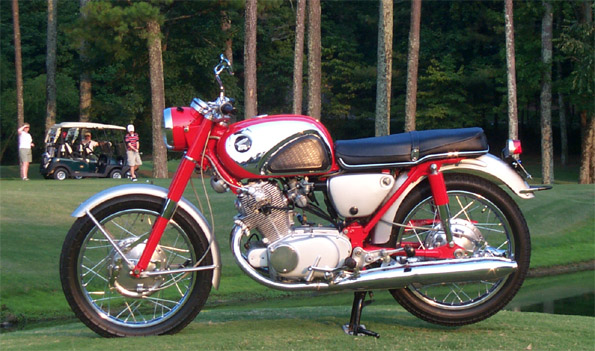 1962 Honda Superhawk CB77 - Terry Mitchell
