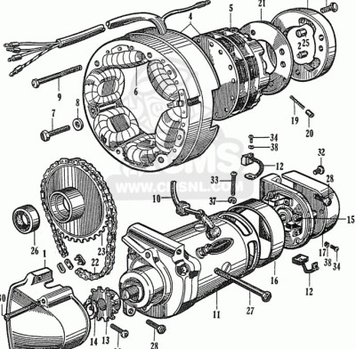 CB77 Starter and Magneto.jpg