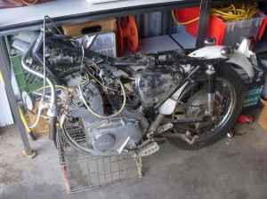 In a middle of a Restoration. The engine was running good before it was parts were removed for painting