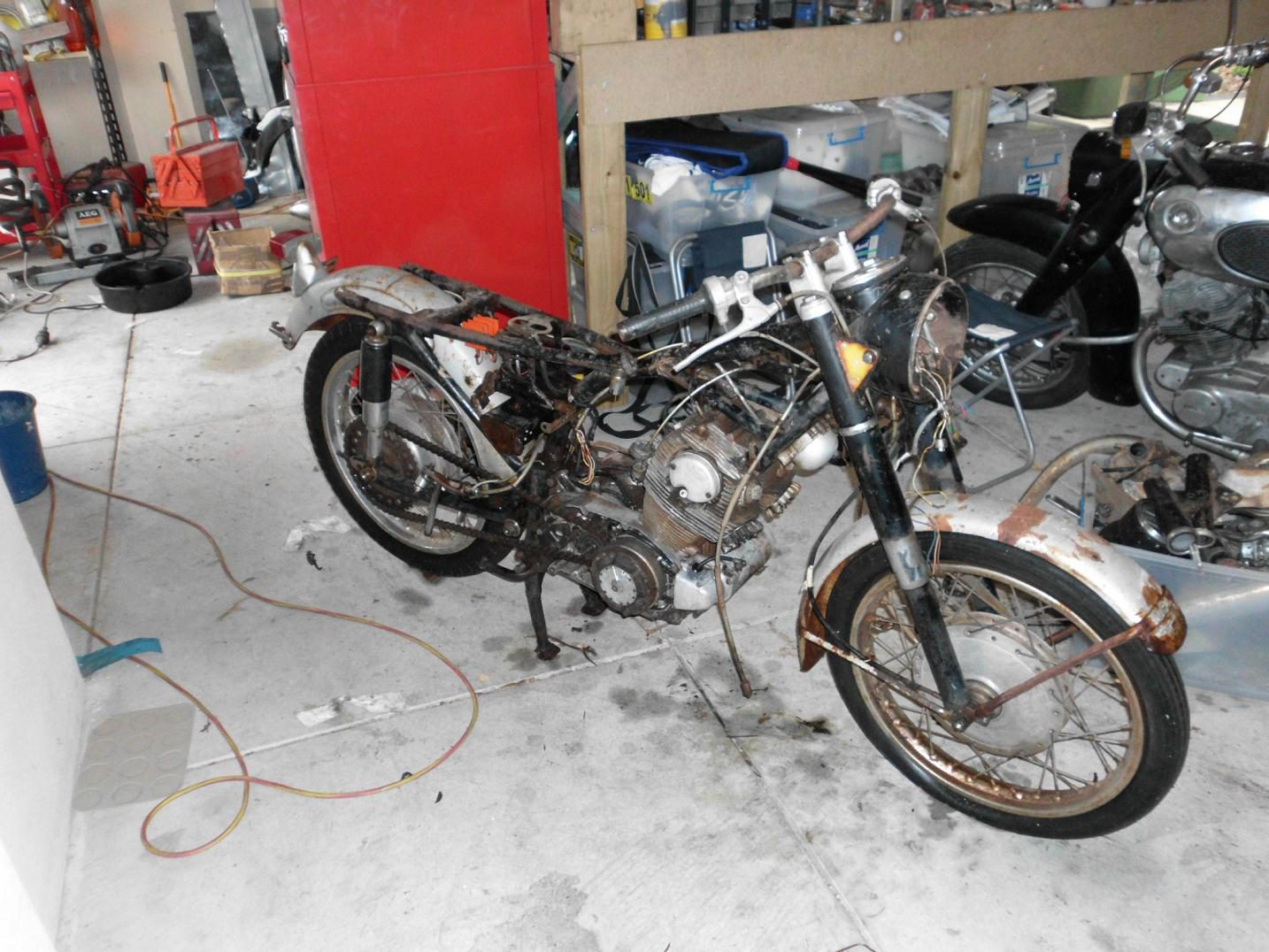 Before photo, a bit of work ahead.