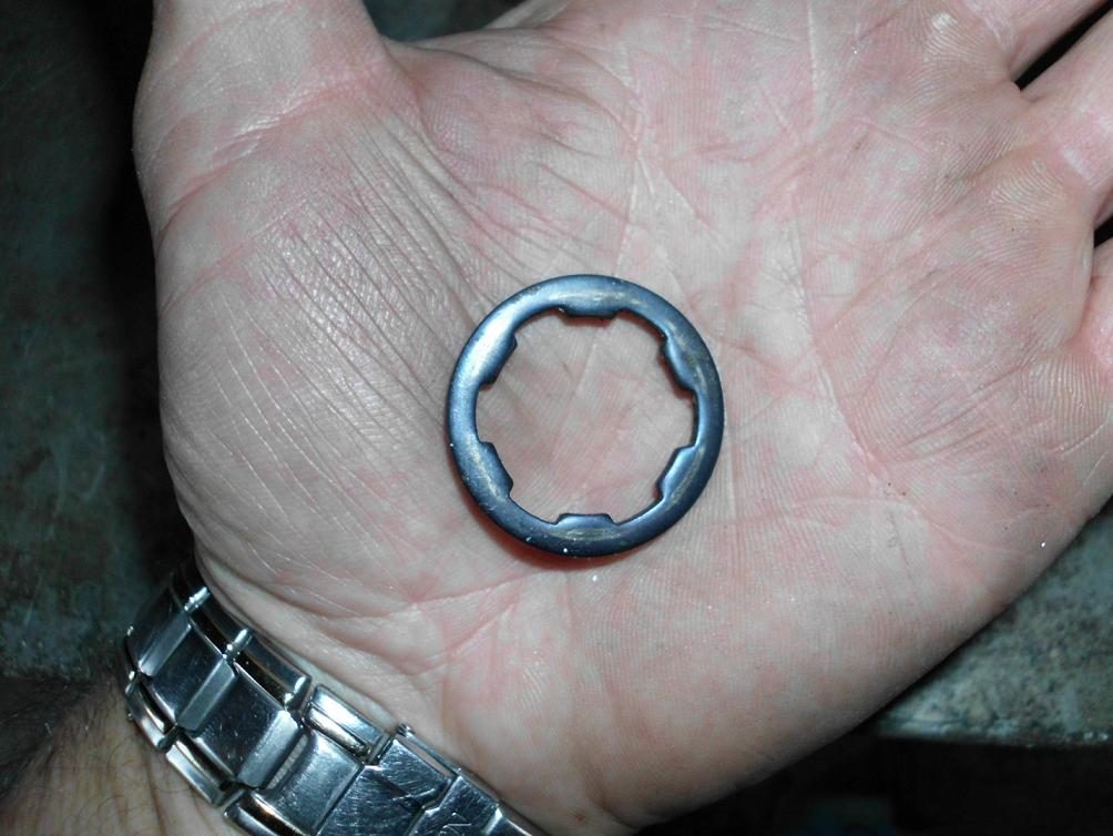 Still havent found a home for this spacer, I cannot find it in the parts or clymer manual . Any ideas? Hopefully not internal but not a big effort to split the cases at this stage