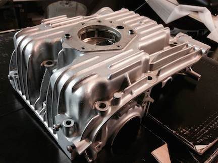 after vapor blasting