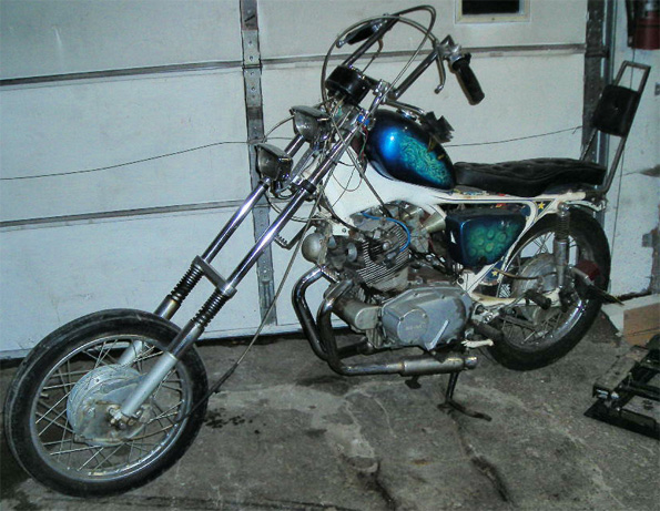 CB77 Chopper - Honda Superhawk