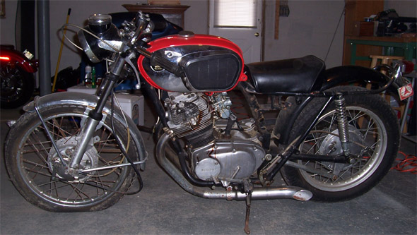 h305 For Sale: 1967 Honda Scrambler CL77 - Chopper