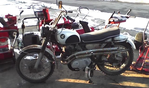 h305 For Sale: 1968 Honda Scrambler CL77