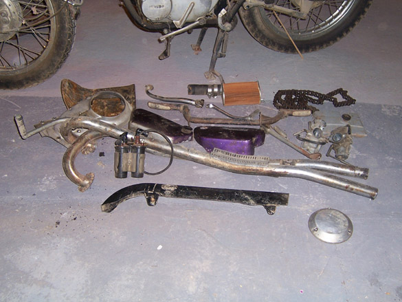 h305 For Sale: 1965 Honda Scrambler CL77