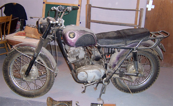 h305 For Sale: 1965 Honda Scrambler CL77