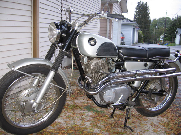 h305 For Sale: 1967 Honda Scrambler CL77