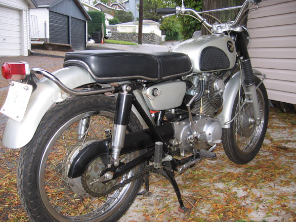 h305 For Sale: 1967 Honda Scrambler CL77