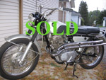 h305 For Sale: 1967 Honda Scrambler CL77