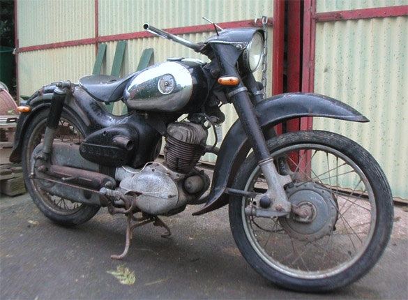 1958 Honda Benly JC58