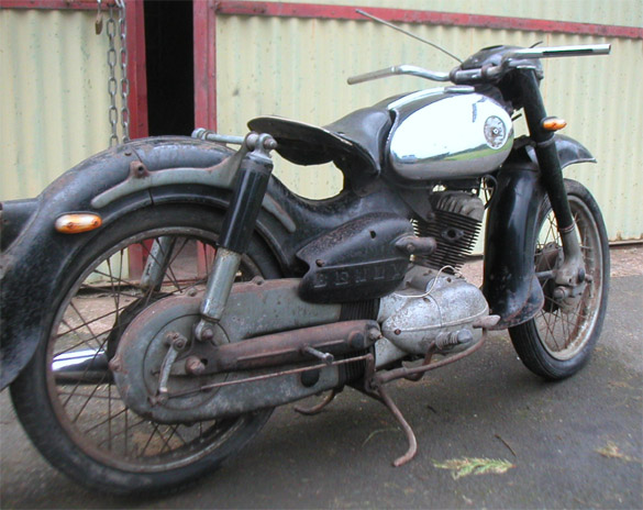 1958 Honda Benly JC58
