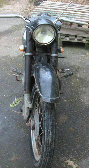1958 Honda Benly JC58