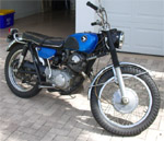 h305 For Sale - 1967 CL77 Honda Scrambler