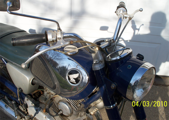 For Sale: 1967 Honda Superhawk CB77