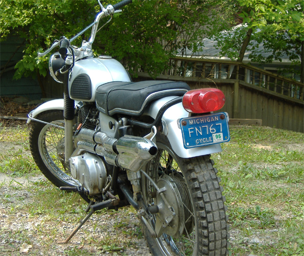 For Sale: 1967 Honda Scrambler CL77