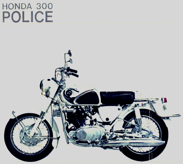 Honda 300 Police - CYP77