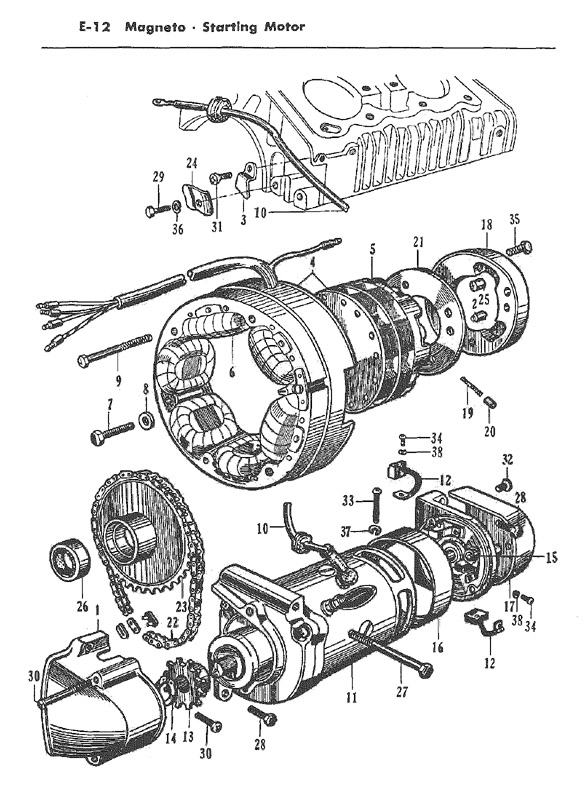 Parts Manual: Honda CB72, CB77, CP77, CYP77 - Parts Diagrams