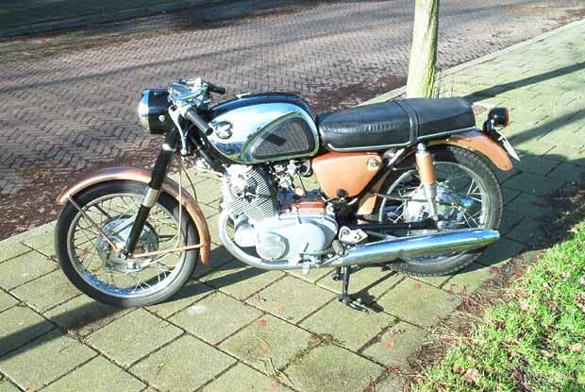 Honda Superhawk - CB72, Marcel Knotter